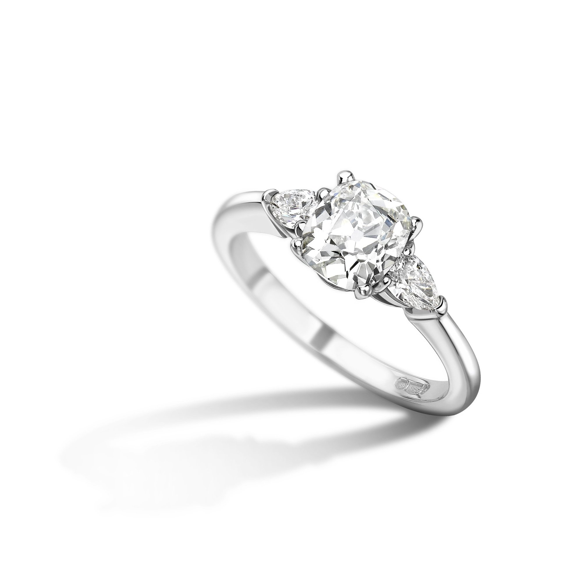 Wyatt-Jewellery-Old-Cut-Diamond-three-stone-ring