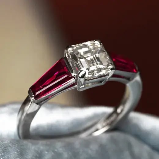 Wyatt_Jewellery_Emerald-Cut-Diamond-Ruby-engagement-ring