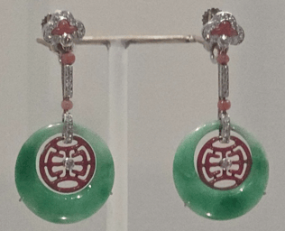wyatt-jewellery-Japanese inspired Jade and Coral earring.cartier-blog
