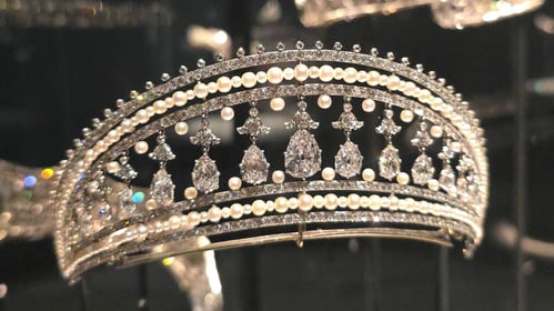 wyatt-jewellery-Russian style tiara - gems seem to hang in midair!-blog