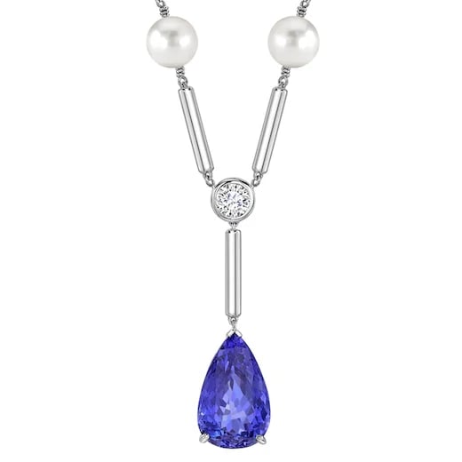 wyatt-jewellery-tanzanite-necklace-anniversary-gift-sapphire-pearls-diamonds-platinum