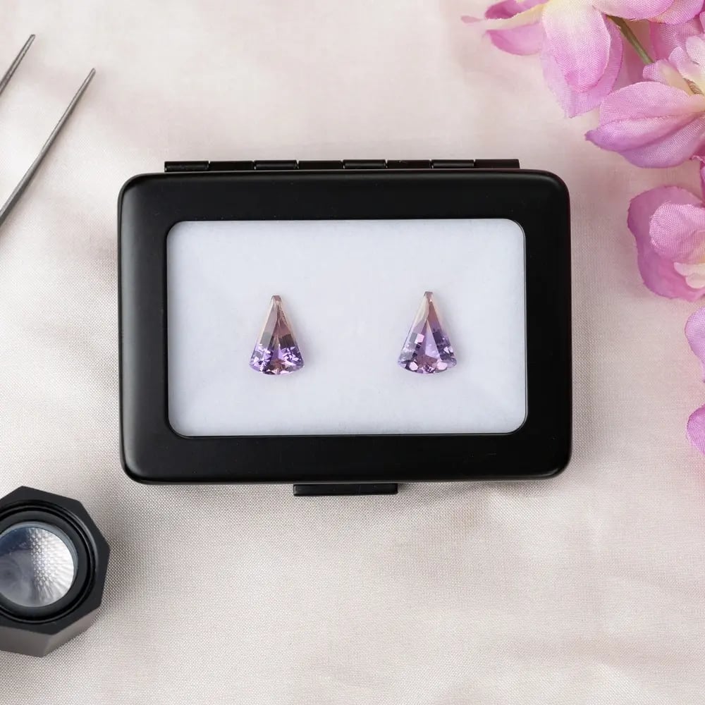 Wyatt-Jewellery-Ametrine-Kite-shape-pair-A157