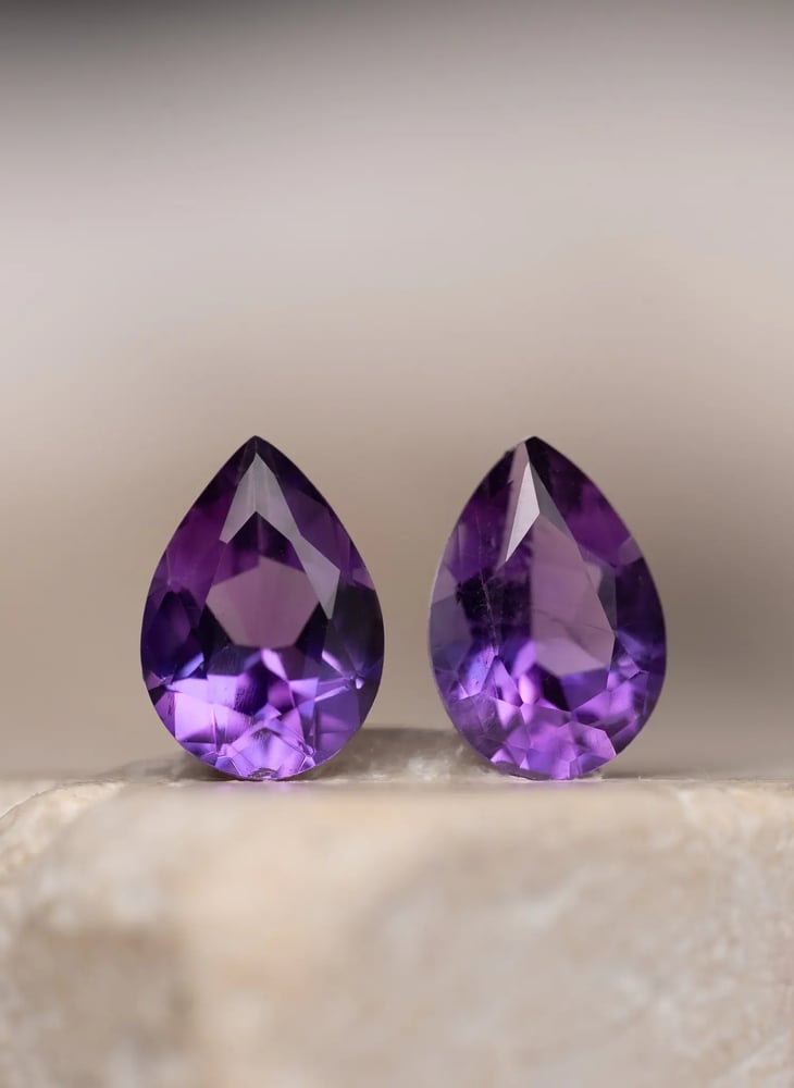 Wyatt-Jewellery-Amethyst-pear-shape-pair-A143