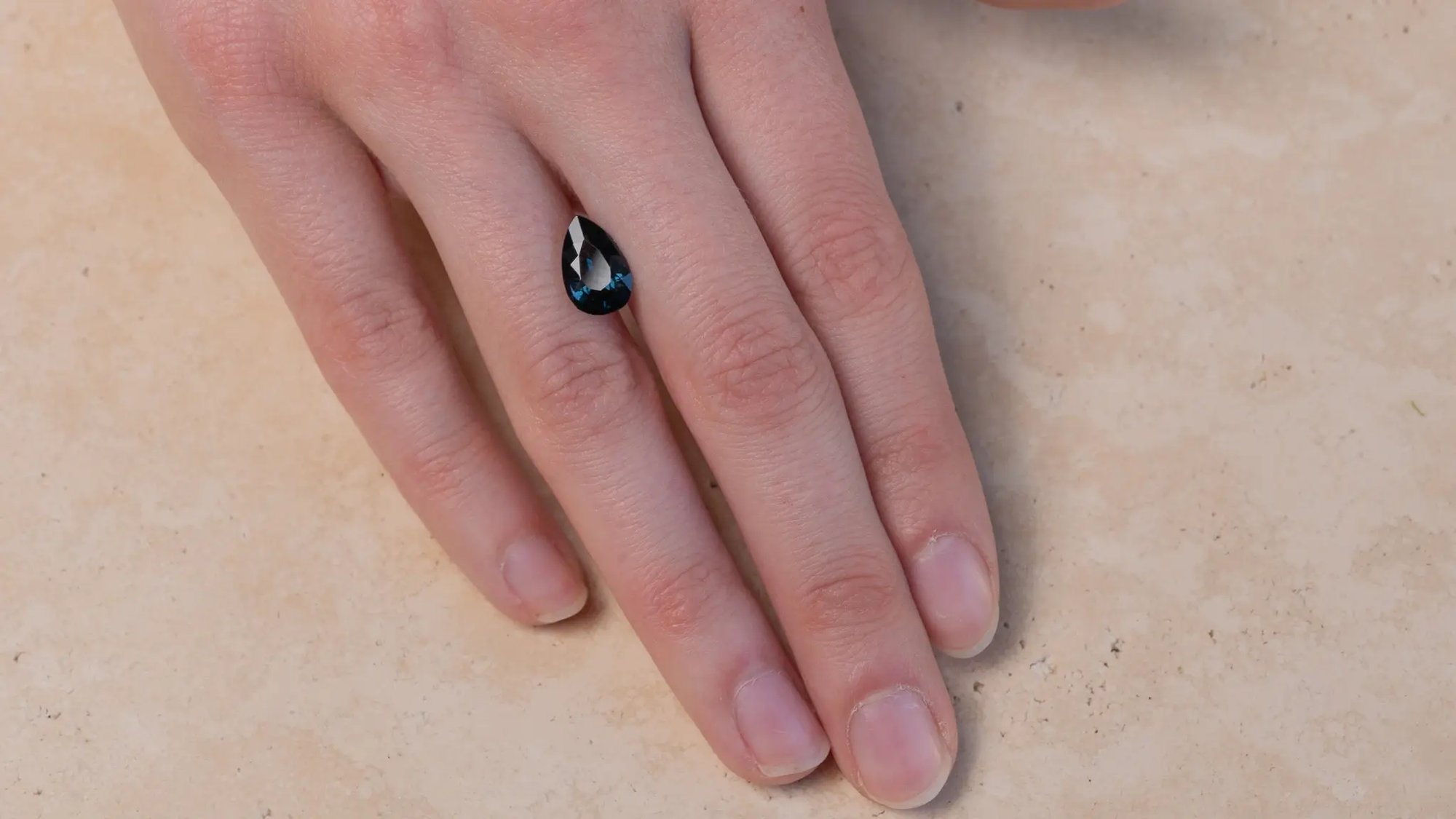 Wyatt-Jewellery-Spinel-pear-shape-hand-SP021