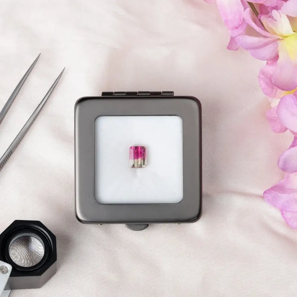 Wyatt-Jewellery-Bi-Coloured-Tourmaline-Emerald-cut-T082