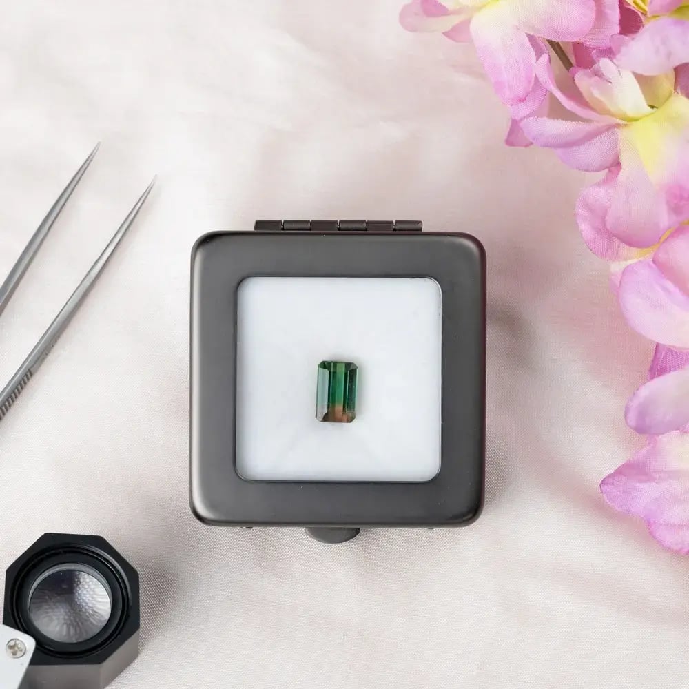 Wyatt-Jewellery-Bi-coloured-tourmaline-emerald-cut-T086