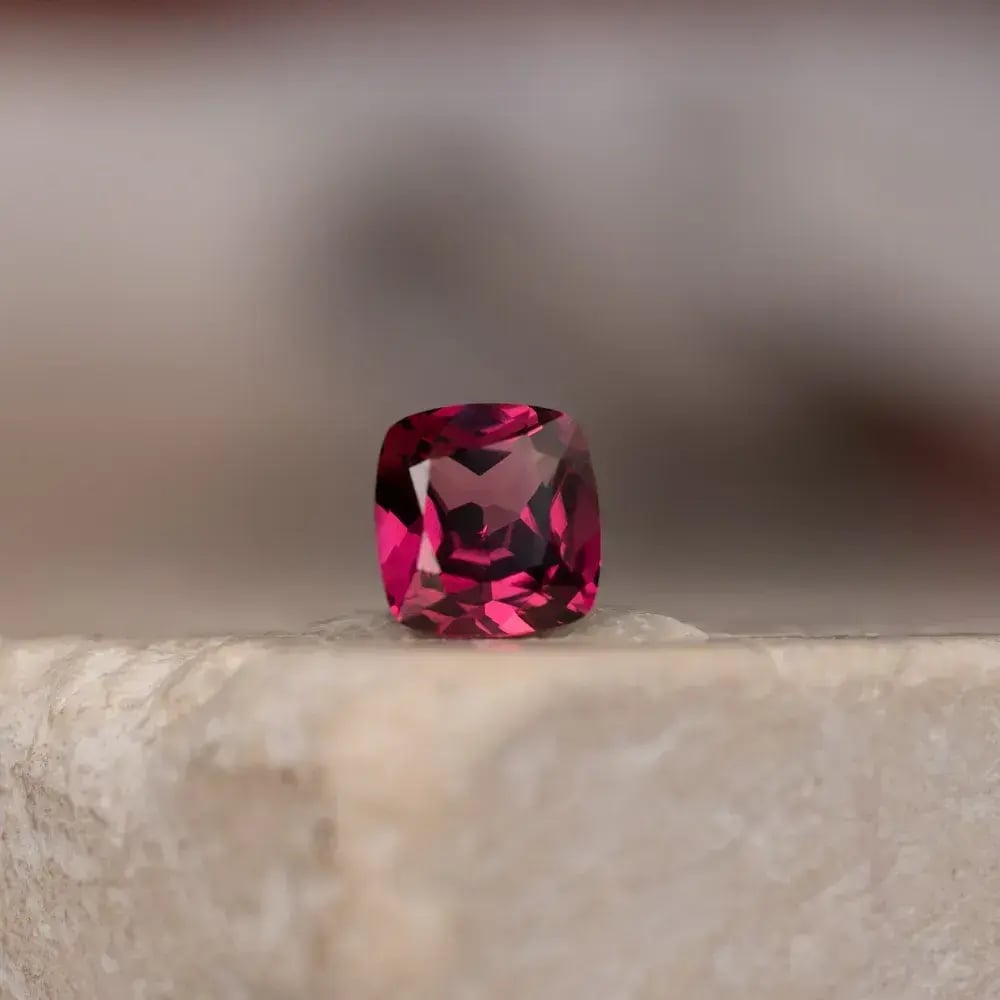 Wyatt-Jewellery-Garnet-red-cushion-G168